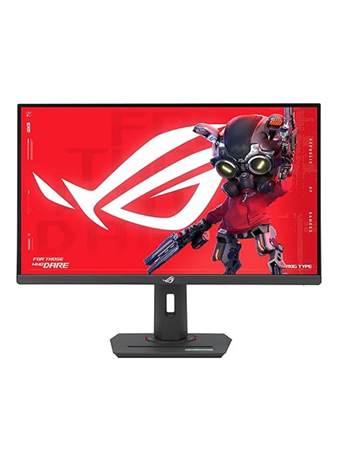 ASUS - 27 inch ROG Strix USB Type-C Gaming Monitor 4K UHD (3840x2160), 160Hz (Above 144Hz), 1ms (GTG), Fast IPS, Extreme Low Motion Blur Sync, USB Type-C, G-Sync compatible(under processing), DisplayWidget Center, tripod socket, HDR, XG27UCS Black - Image 1