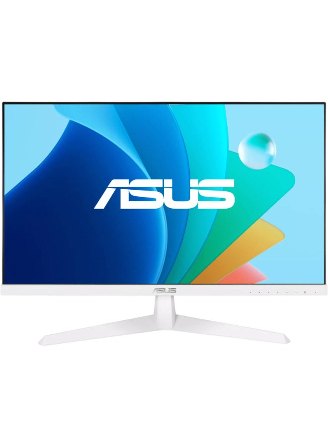 أسوس شاشة ألعاب 23.8 بوصة للعناية بالعين 1080 بكسل – دقة عالية كاملة، IPS، 100 هرتز، IPS، حركة سلسة، 1 مللي ثانية، مزامنة متكيفة، تقنية العناية بالعين بلس، فلتر الضوء الأزرق، خالية من الوميض (VY249HF-W) - Image 1