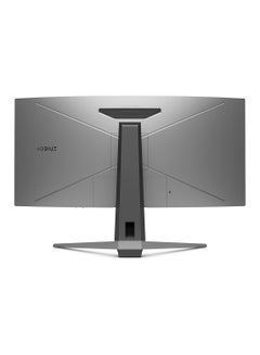 BenQ 34 inch MOBIUZ EX3415R Ultrawide Curved Monitor for Gaming | 144Hz 1ms| IPS | HDRi Optimization | Dual Speakers + Subwoofer | FreeSync Premium | Eye-Care & Height/Tilt Adjustable Stand Black/Grey  - Image 4