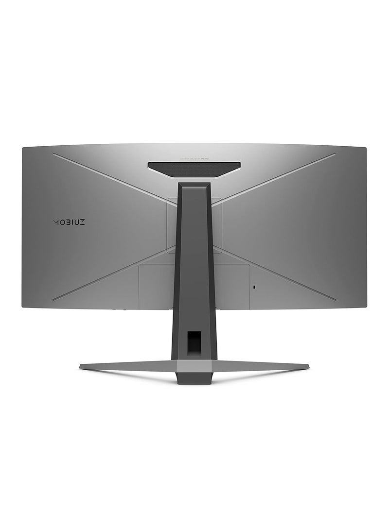 BenQ 34 inch MOBIUZ EX3415R Ultrawide Curved Monitor for Gaming | 144Hz 1ms| IPS | HDRi Optimization | Dual Speakers + Subwoofer | FreeSync Premium | Eye-Care & Height/Tilt Adjustable Stand Black/Grey  - Image 4