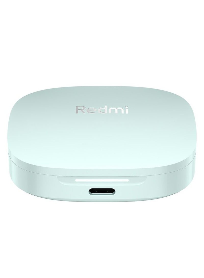 Xiaomi - Redmi Buds 6 | Dual-driver Hi-Fi sound | Up to 49dB and 2kHz ANC | 2 MIC AI noise reduction | Up to 42h battery life with case | IP54 | Coral Green - Image 1