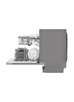 LG Integral Dishwasher With A QuadWash System With Four Washing Arms- DBC512TSE Silver/Black  - Image 5
