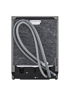 LG Integral Dishwasher With A QuadWash System With Four Washing Arms- DBC512TSE Silver/Black  - Image 3