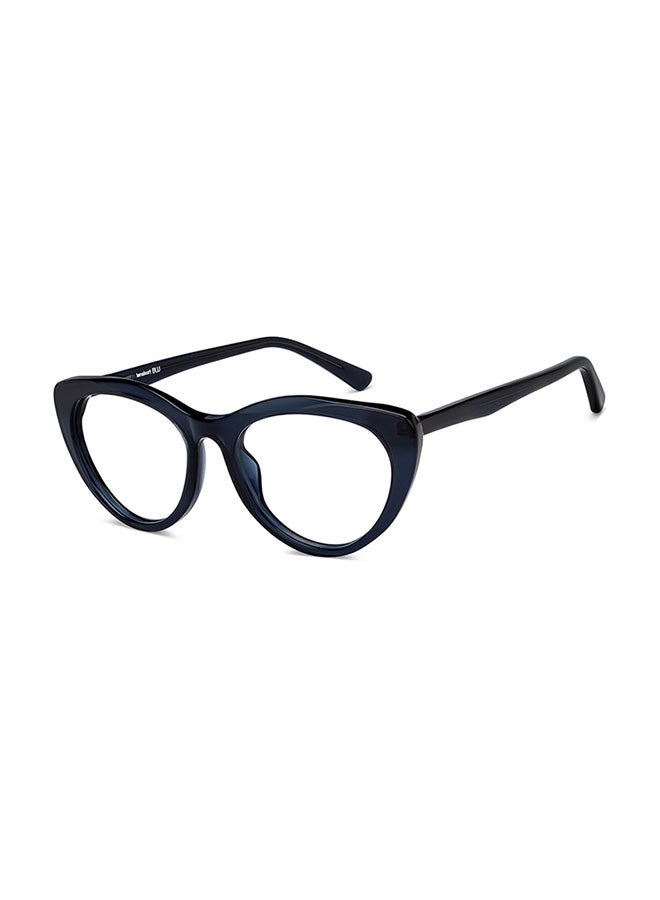 Lenskart Blu Women's Women's Cat Eye Eyeglasses - LB E16057 - Lens Size: 52 Mm  - Image 1