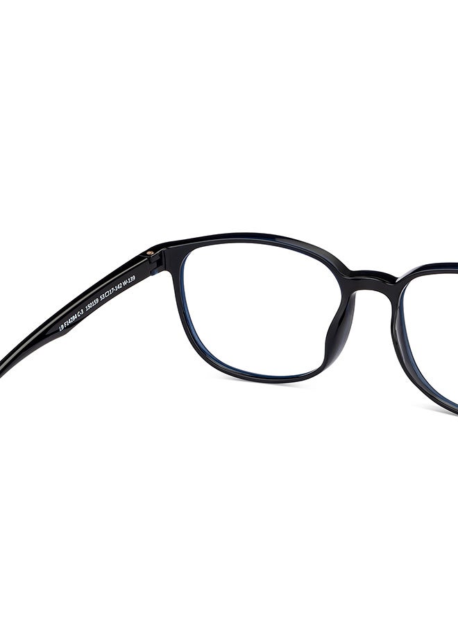 Lenskart Blu Unisex Round Eyeglasses - LB E14284 - Lens Size: 53 Mm  - Image 2