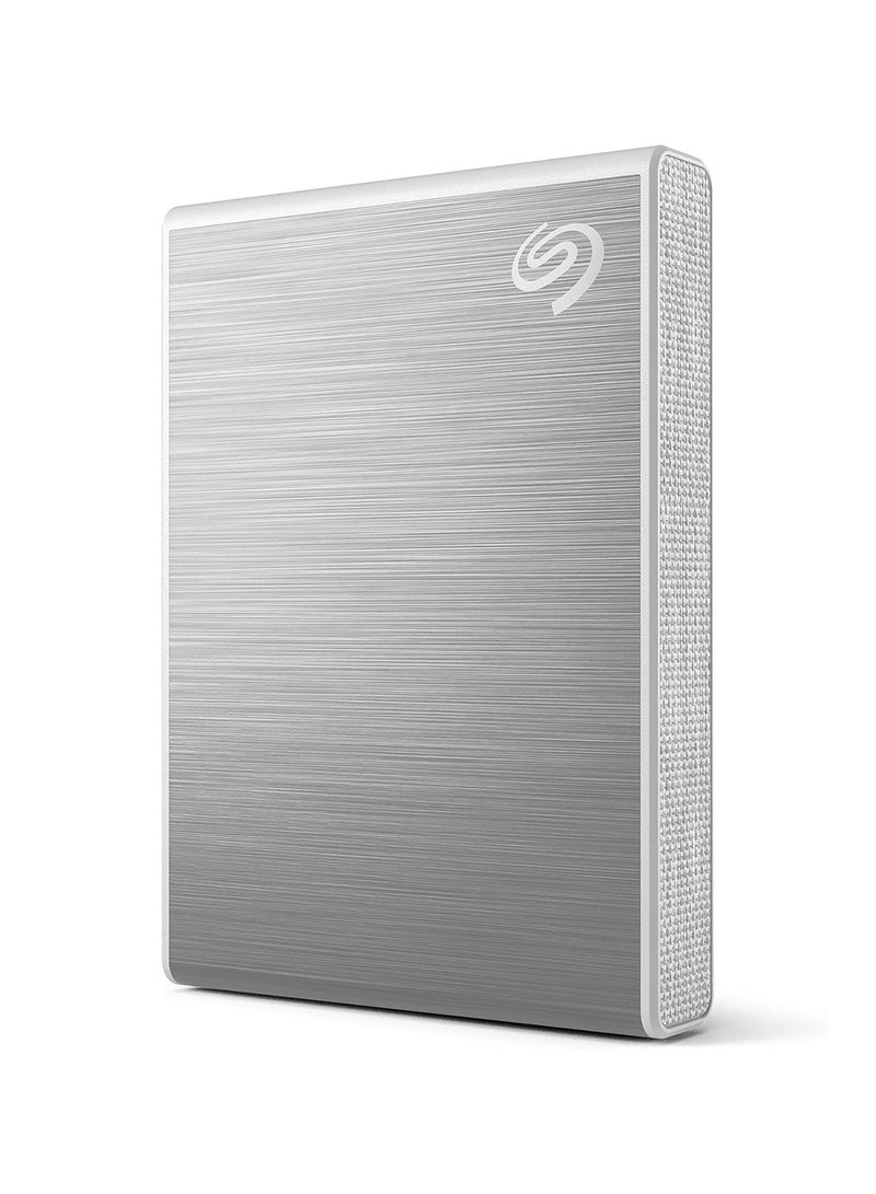 سيجيت One Touch SSD, 1TB, External SSD, USB 3.0, Silver, 1 year MylioCreate, 4 mo Adobe Creative Cloud Photography 1 TB  - Image 1