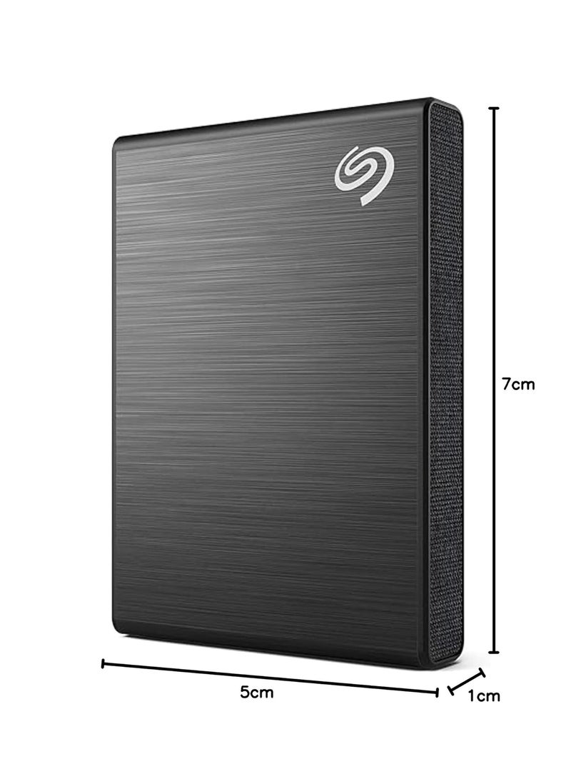 Seagate One Touch SSD, 2TB, External SSD, USB 3.0, Black, 1 year MylioCreate, 4 mo Adobe Creative Cloud Photography 2 TB - Image 4
