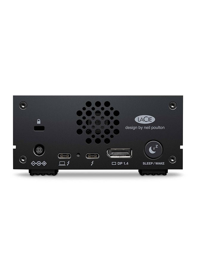 Seagate - 1big Dock 20TB External Hard Drive HDD Docking Station – Thunderbolt 4 Compatible, USB4, 7200 RPM Enterprise Class Drives, for Mac and PC, Rescue Service 20 TB - Image 1