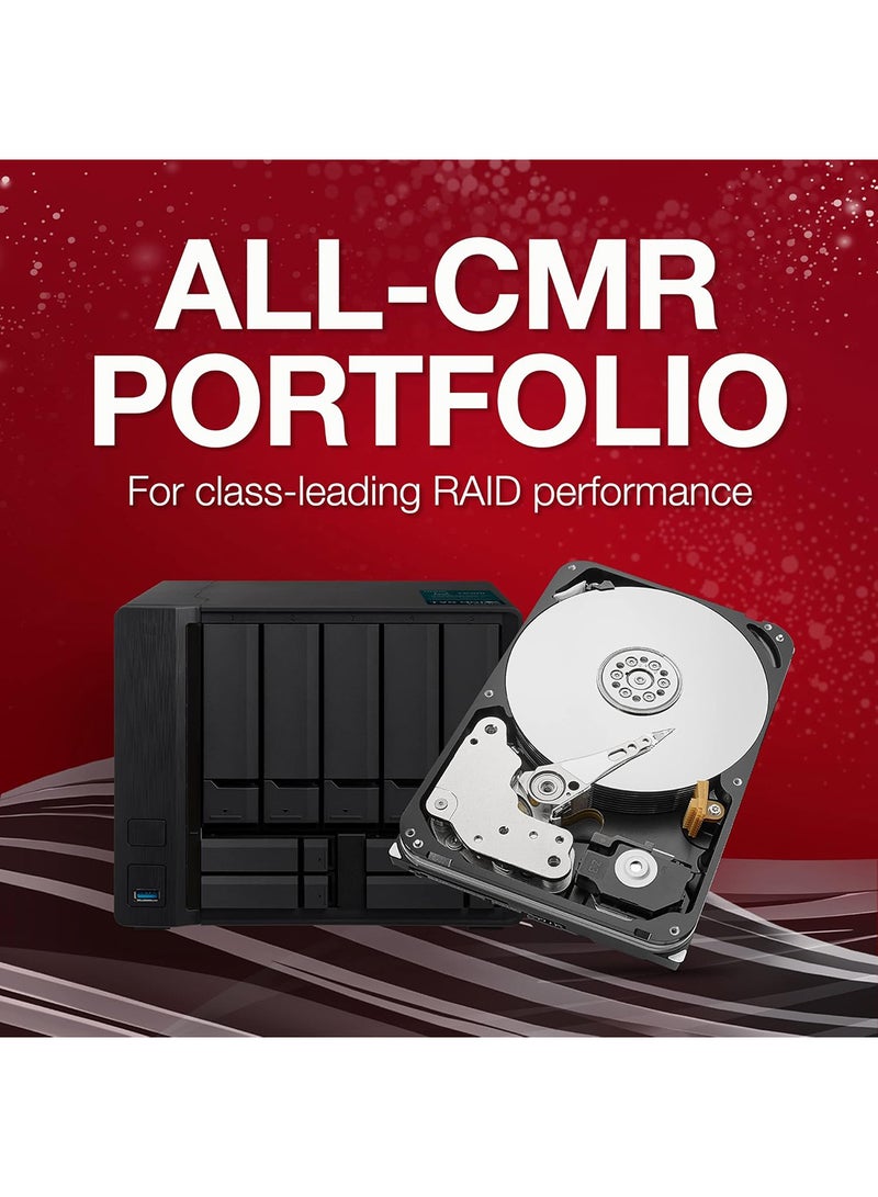 سيجيت آيرون وولف برو، 2 تيرابايت، قرص صلب داخلي لمؤسسات NAS – CMR 3.5 بوصة، SATA 6 Gb/s، 7,200 دورة في الدقيقة، 256 ميجابايت ذاكرة مؤقتة لتخزين الشبكة RAID - Image 2