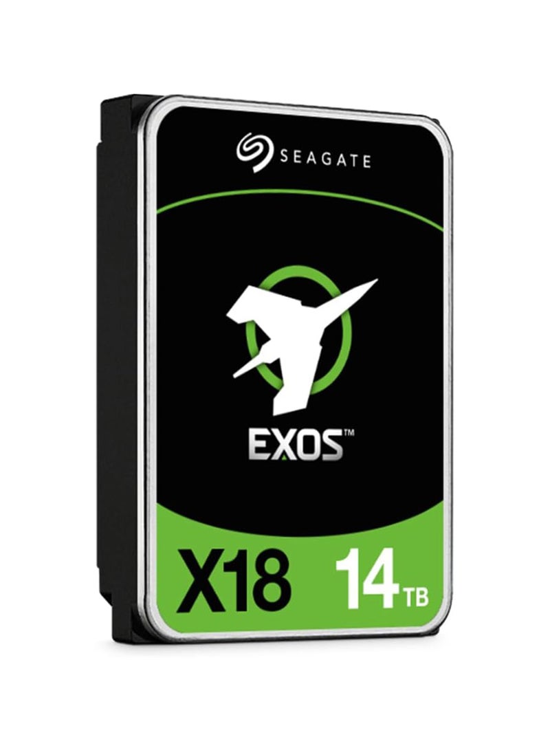 Seagate 14TB Exos X18 3.5" Hard Drive ST14000NM004J (SATA 6Gb/s/256MB/7200 RPM) 14 TB  - Image 1