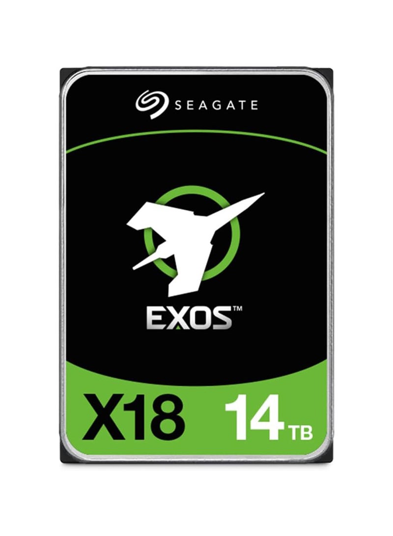 Seagate 14TB Exos X18 3.5" Hard Drive ST14000NM004J (SATA 6Gb/s/256MB/7200 RPM) 14 TB  - Image 2