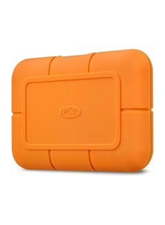 Seagate LaCie Rugged SSD 2TB Solid State Drive — USB-C USB 3.2 NVMe speeds up to 1050MB/s, IP67 Water Resistant, 3m Drop resistant, Encryption, 5-year Warranty with Data Recovery, 1 Mo Adobe CC 2 TB STHR2000800 2 TB  - Image 1