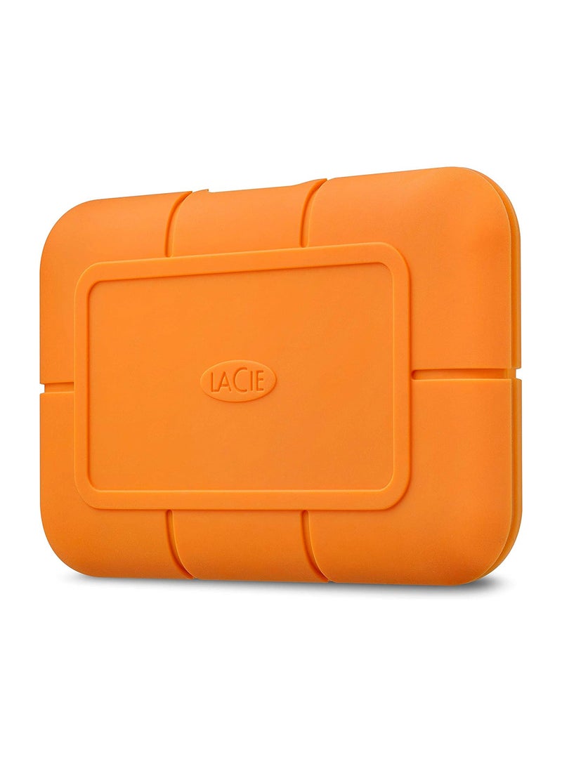 Seagate - LaCie Rugged SSD 2TB Solid State Drive — USB-C USB 3.2 NVMe speeds up to 1050MB/s, IP67 Water Resistant, 3m Drop resistant, Encryption, 5-year Warranty with Data Recovery, 1 Mo Adobe CC 2 TB STHR2000800 2 TB - Image 1