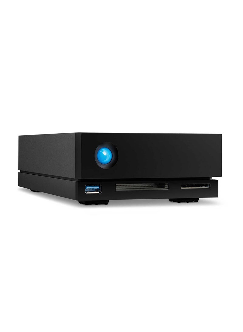 سيجيت - LaCie 1big Dock 10 TB External Hard Drive HDD Docking Station – Thunderbolt 3 USB 3.1, 7200 RPM Enterprise Class Drives, for Mac and PC Desktop, 5-Year Data Recovery Services 10 TB - Image 1