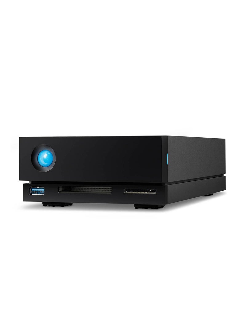 سيجيت - LaCie 1big Dock 10 TB External Hard Drive HDD Docking Station – Thunderbolt 3 USB 3.1, 7200 RPM Enterprise Class Drives, for Mac and PC Desktop, 5-Year Data Recovery Services 10 TB - Image 1