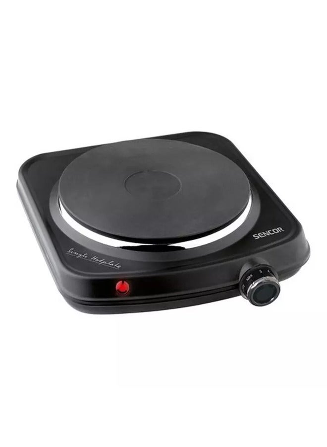 سنكور موقد كهربائي لوحة واحدة 1500 واط أسود - Image 1