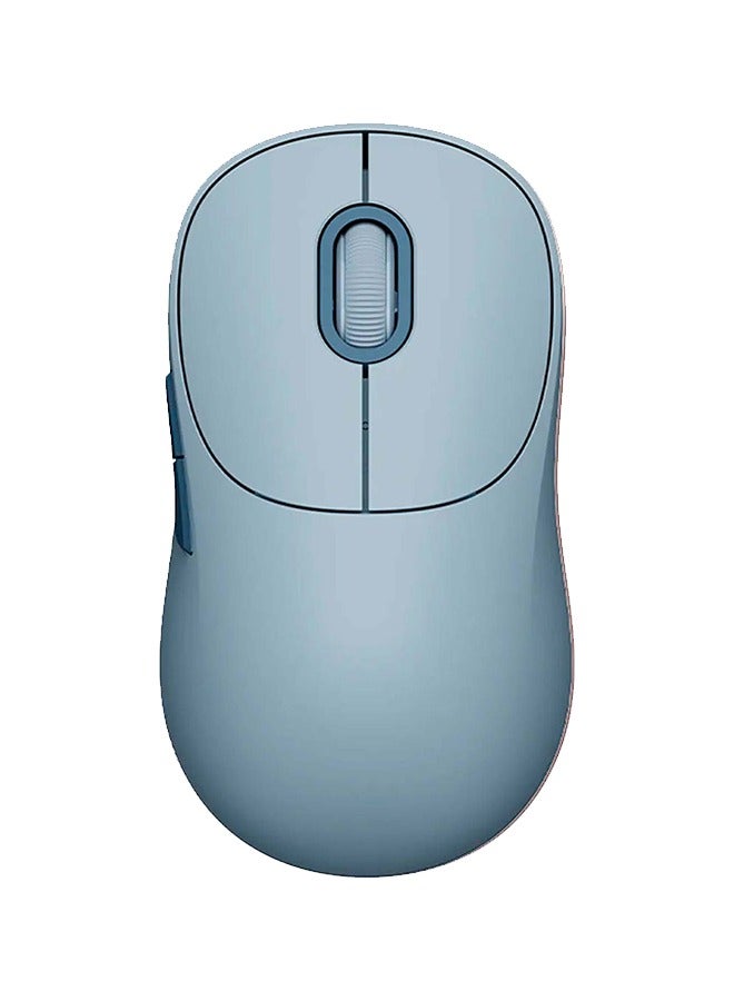 Xiaomi - Wireless Mouse Xiaomi 3, 1200DPI, Bluetooth / Wi-Fi - BHR8914GL | Blue - Image 1