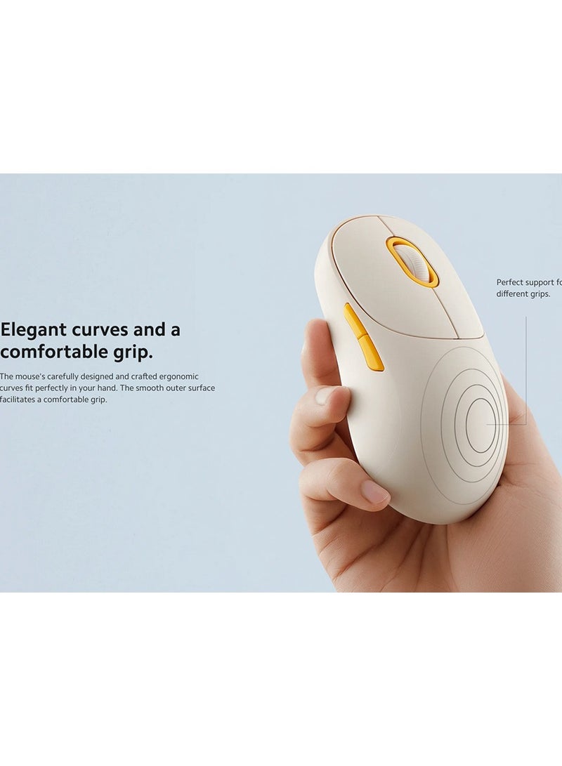 Xiaomi - Wireless Mouse Xiaomi 3, 1200DPI, Bluetooth / Wi-Fi - BHR8914GL | Blue - Image 1