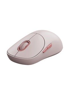 شاومي Wireless Mouse Xiaomi 3, 1200DPI, Bluetooth / Wi-Fi - BHR8911GL | Pink  - Image 1