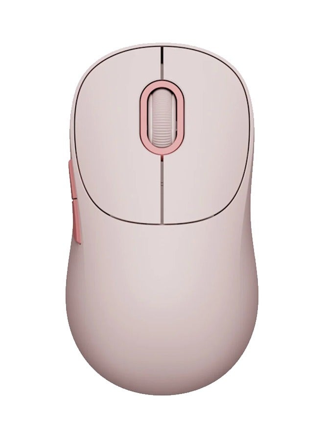 شاومي Wireless Mouse Xiaomi 3, 1200DPI, Bluetooth / Wi-Fi - BHR8911GL | Pink  - Image 2