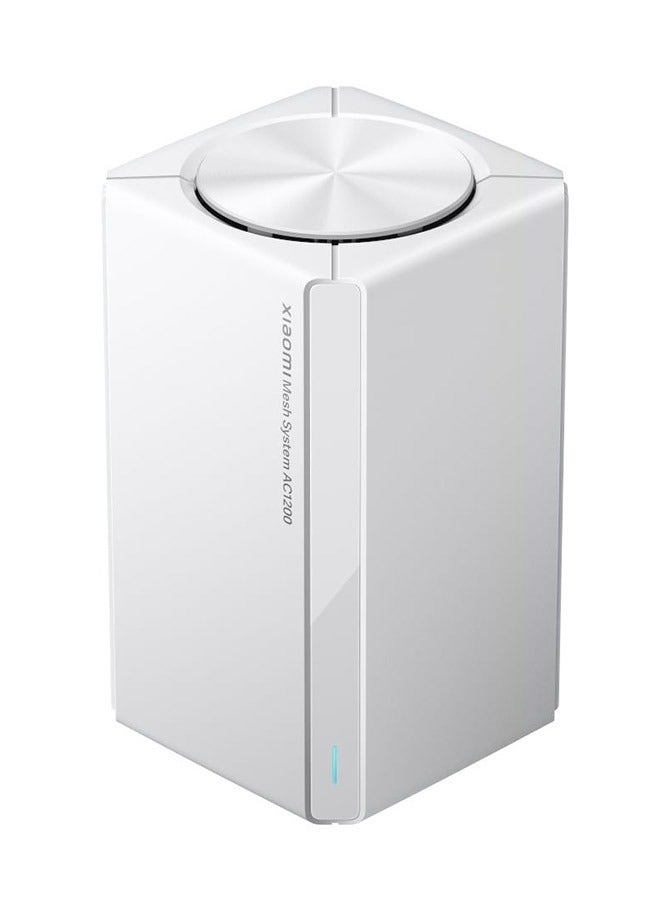 Xiaomi - Mesh System AC1200 Dual Band 2 Pack - White | Seamless Wi-Fi Coverage, 2.4GHz & 5GHz, 1200Mbps Speeds, Easy Setup, Smart Connectivity, Ideal for Large Spaces, WPA2 Security | White - Image 1