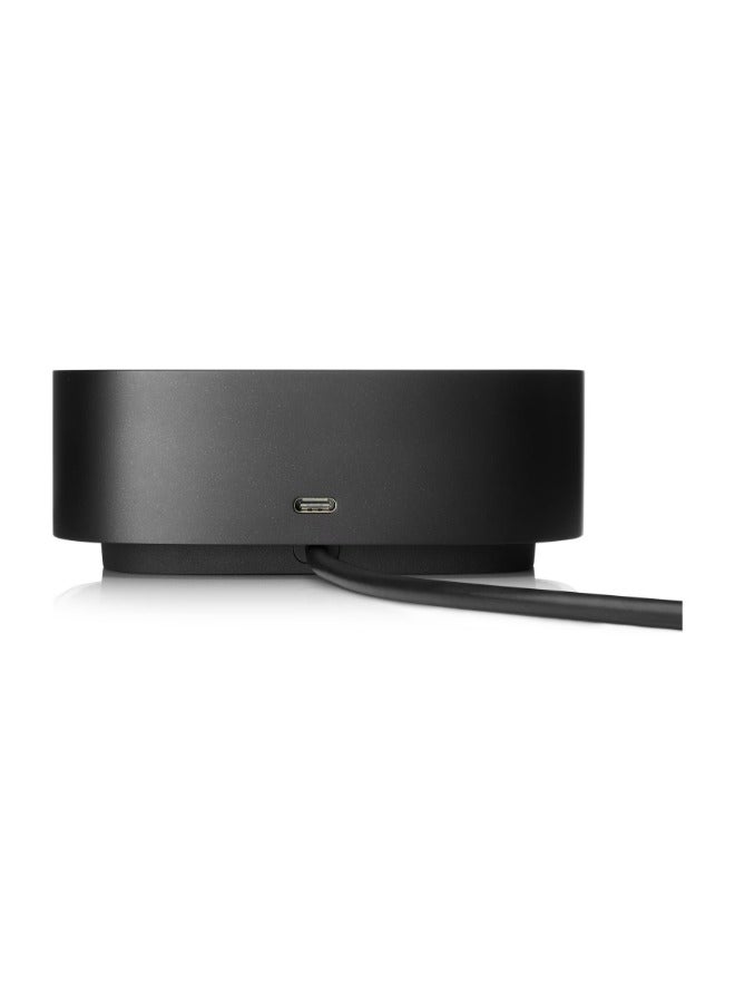إتش بي USB-C Dock G5 EURO 120W -  5TW10AA#ABU Black  - Image 5