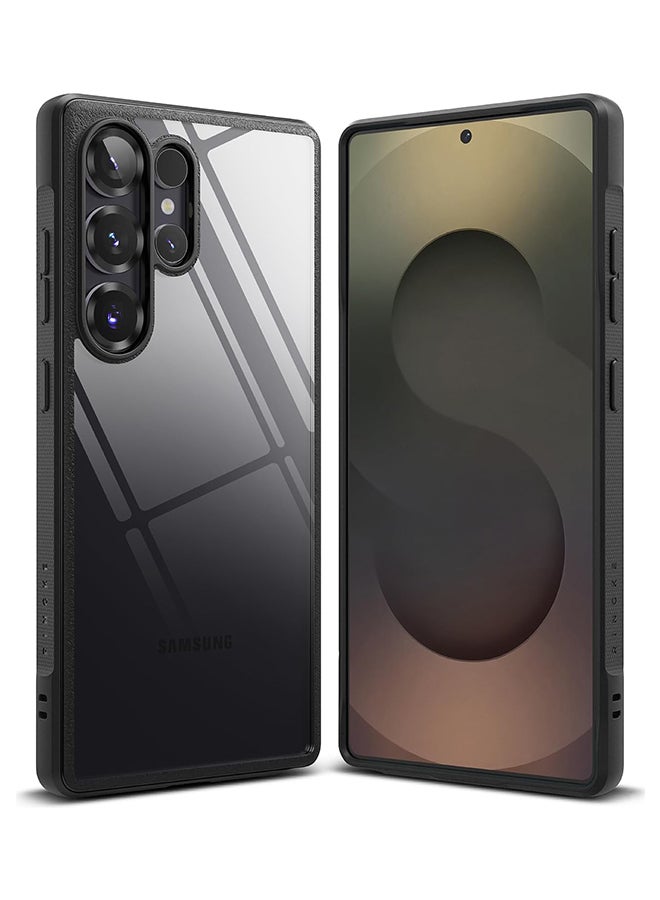 Ringke Fusion Bold For Samsung S25 Utra 5G Case Cover (2025), Firm Grip Frame Anti-Yellowing Anti-Fingerprint Frosted Hard Back Shockproof Bumper S25 Ultra Back Cover - Black - Image 1