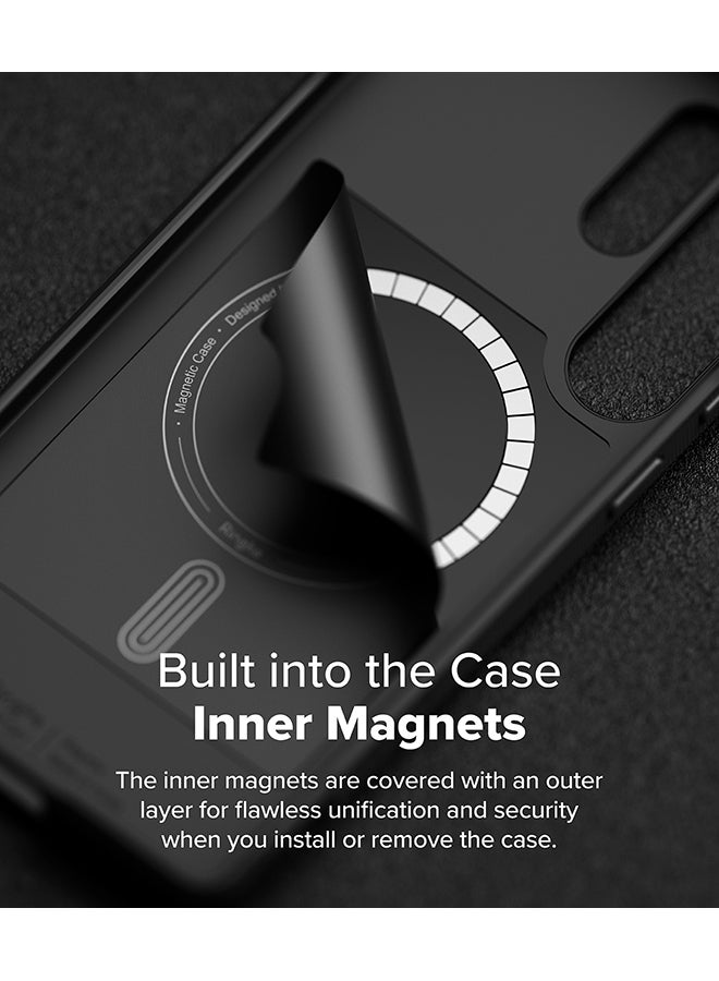 Ringke Onyx Magnetic For Samsung S25 Ultra 5G Case (2025), Enhanced Grip Tough Flexible TPU Shockproof Rugged TPU Bumper Drop Protection Phone Cover - Black  - Image 4