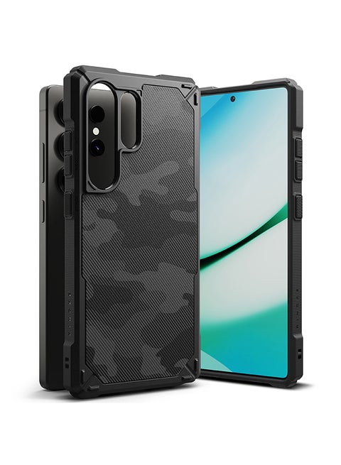Rugged Gear For Samsung S25 Ultra Case Cover (2025), For MagSafe, Shockproof Phone Bumper Cover for Galaxy S25 Ultra - Camo Black