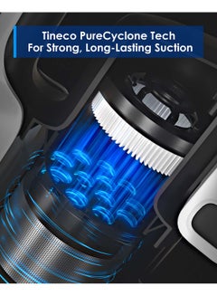 Tineco Tineco A30S Cordless Stick Vacuum Cleaner, 160W Suction, 60Min Runtime, 1L Larger Dustbin, ZeroTangle Brush,Tineco PureCyclone Tech, LED Headlight 500 W A30S White  - Image 5