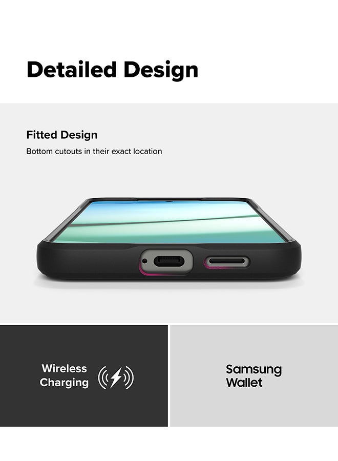 رينجك - Onyx For Samsung Galaxy S25 Plus 5G Case (2025), Rugged Shockproof Non-Slip TPU Slim Thin Phone Cover for Galaxy S25 Plus - Black - Image 1