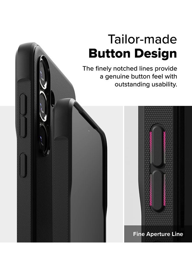 رينجك - Onyx For Samsung Galaxy S25 Plus 5G Case (2025), Rugged Shockproof Non-Slip TPU Slim Thin Phone Cover for Galaxy S25 Plus - Black - Image 1