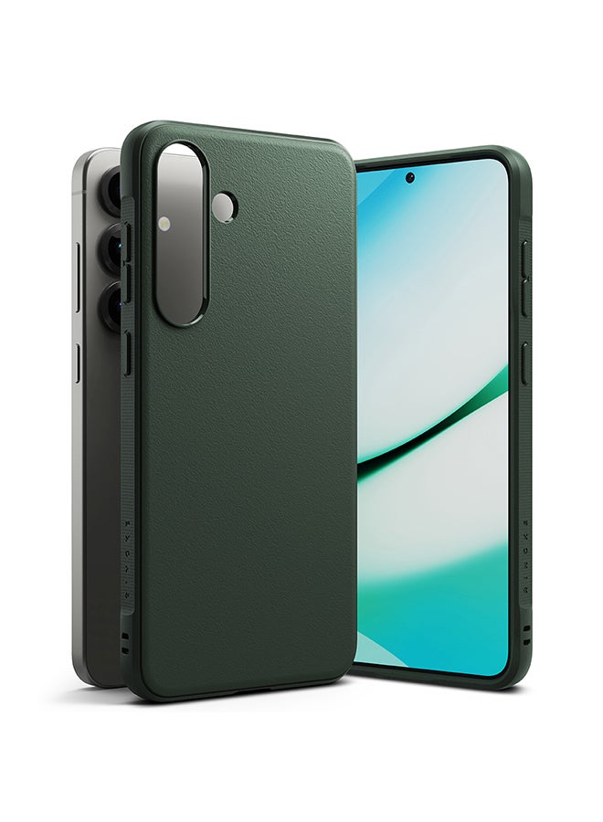 Ringke Onyx For Samsung Galaxy S25 Plus 5G Case (2025), Rugged Shockproof Non-Slip TPU Slim Thin Phone Cover for Galaxy S25 Plus - Dark Green - Image 1