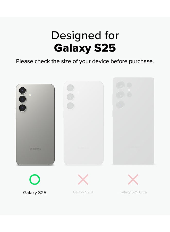 Ringke Onyx For Samsung Galaxy S25 5G Case (2025), Rugged Shockproof Non-Slip TPU Slim Thin Phone Cover for Galaxy S25 - Dark Green - Image 2