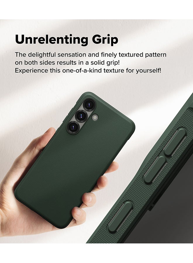 Ringke Onyx For Samsung Galaxy S25 5G Case (2025), Rugged Shockproof Non-Slip TPU Slim Thin Phone Cover for Galaxy S25 - Dark Green - Image 4