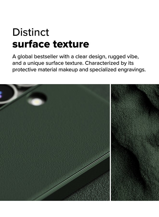 Ringke Onyx For Samsung Galaxy S25 5G Case (2025), Rugged Shockproof Non-Slip TPU Slim Thin Phone Cover for Galaxy S25 - Dark Green - Image 5