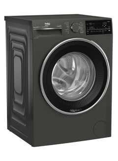 بيكو Front Load Automatic Washing Machine - 12 Kg - 1400 RPM - ProSmart Inverter Motor - Digital - WiFi - Bluetooth - Sream Cure - Manhattan Gray - B3WFU51240MCI 12 kg B3WFU51240MCI Manhattan Gray  - Image 1