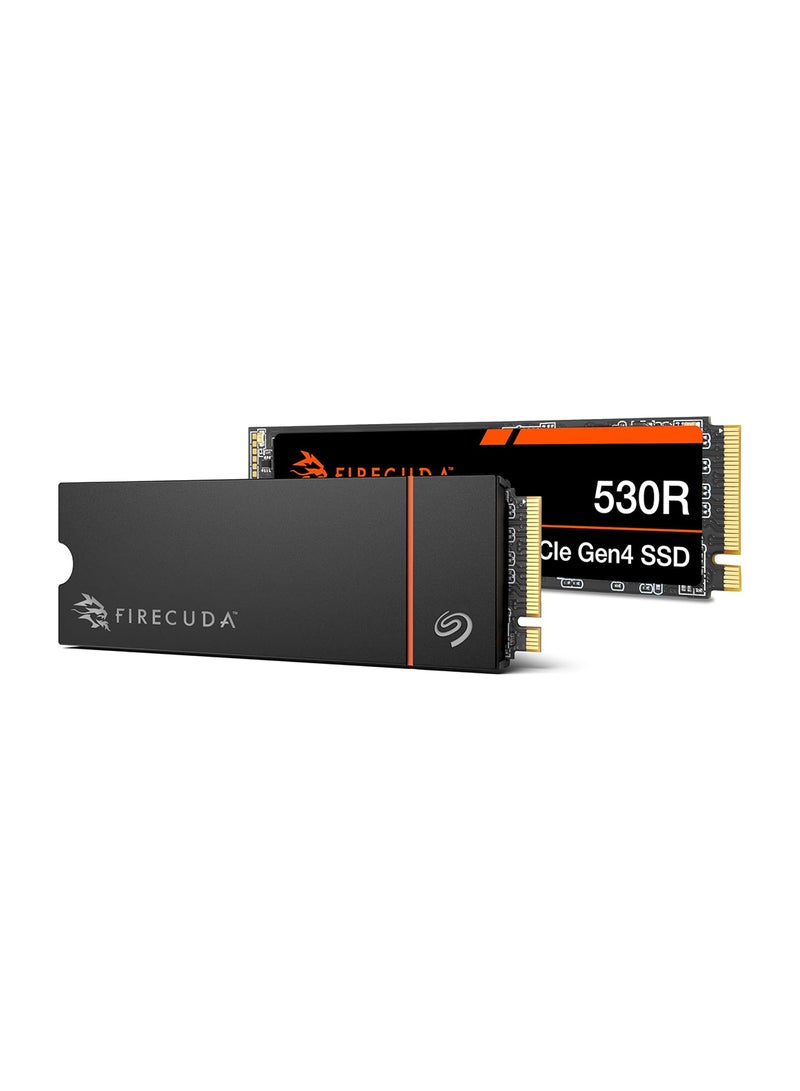 Seagate FireCuda 530R NVMe SSD 1TB, for PS5/PC, M.2 PCIe Gen4 ×4 NVMe 1.4, 7.300 MB/s, 3D-TLC-NAND, 640 TBW, Refresh, Heatsink (ZP1000GM3A073) 1 TB - Image 5