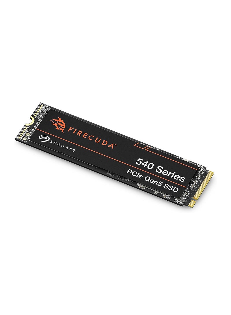 Seagate - FireCuda 540 SSD 1TB Internal Solid State Drive - M.2 2280 PCIe Gen5, speeds up to 10,000MB/s and 2000TB TBW, with Rescue Services (ZP1000GM3A004) 1 TB - Image 1