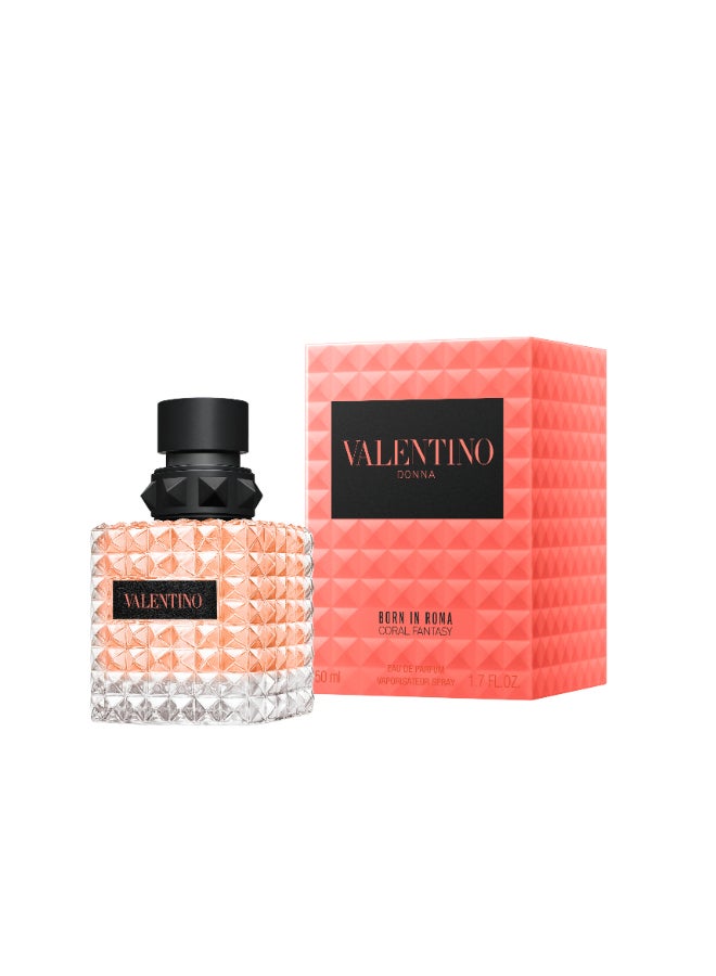 فالانتينو BORN IN ROMA CORAL FANTASY DONNA 50ml  - Image 1
