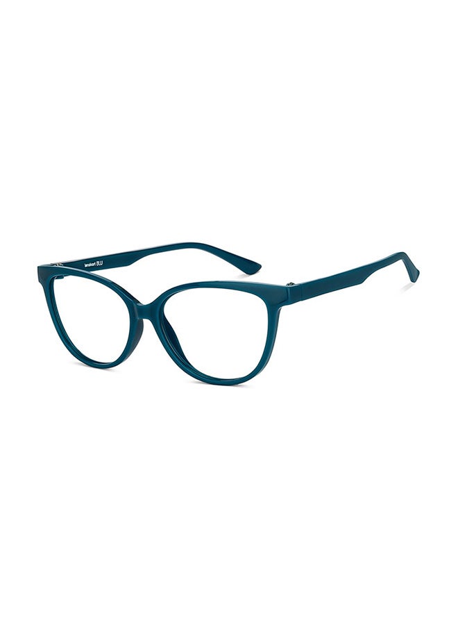 Lenskart Blu Unisex Cat Eye Eyeglasses - LB E14452 - Lens Size: 53 Mm  - Image 1