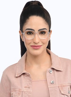 لينسكارت بلو Unisex Hexagon Eyeglasses - LB E16060 - Lens Size: 50 Mm  - Image 3