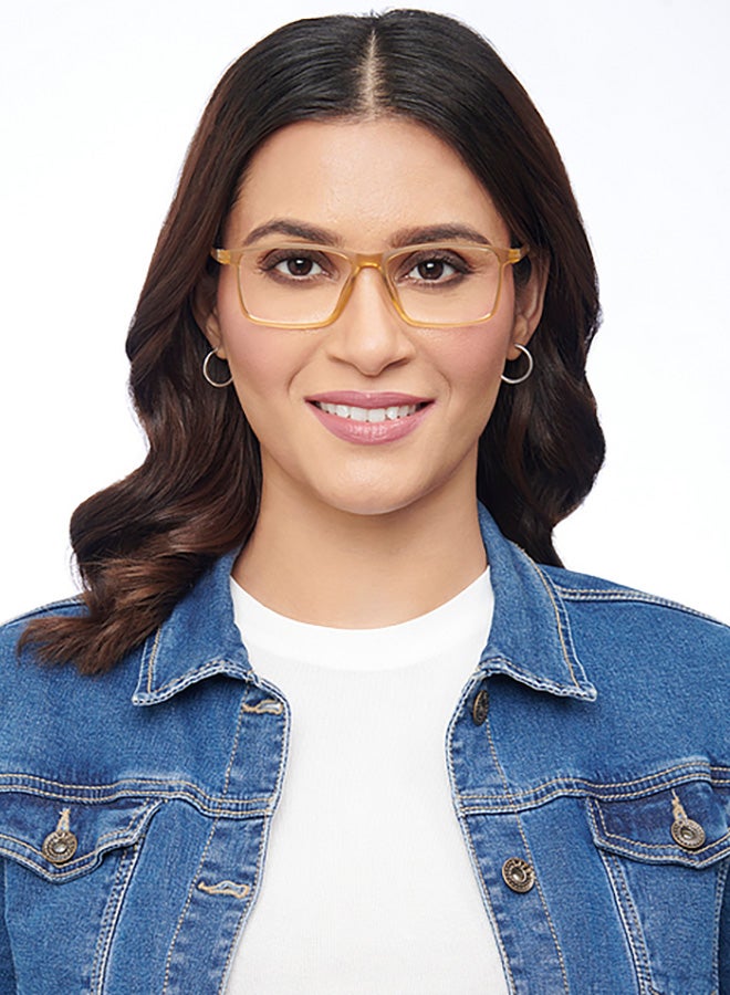 Lenskart Blu Unisex Rectangular Eyeglasses - LB E14270 - Lens Size: 52 Mm  - Image 3