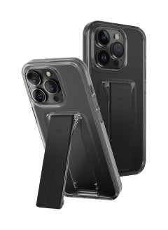 Uniq Heldro Mount + Phone Case Compatible With iPhone 15 Pro - Black  - Image 1