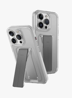 Uniq Heldro Mount + Phone Case Compatible With iPhone 15 Pro - Clear  - Image 1