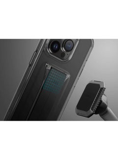 Uniq Heldro Mount + Phone Case Compatible With iPhone 15 Pro - Clear  - Image 3