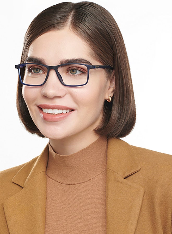 Lenskart Blu Unisex Rectangular Eyeglasses - LB E13738 - Lens Size: 52 Mm  - Image 3