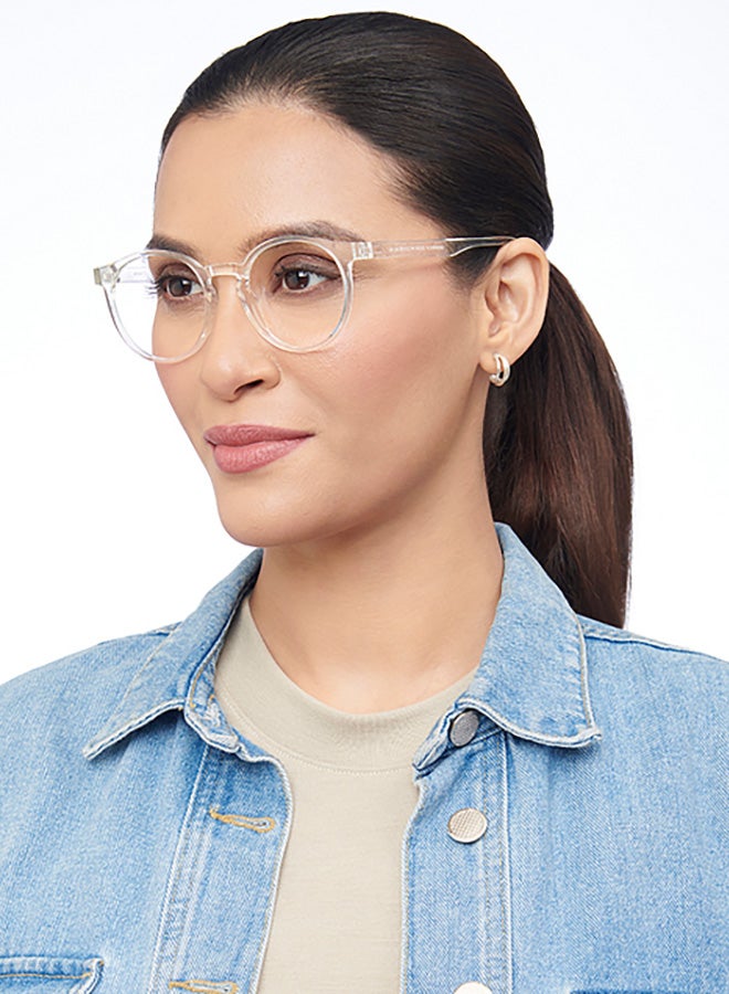 Lenskart Blu Unisex Round Eyeglasses - LB E14453 - Lens Size: 48 Mm  - Image 3