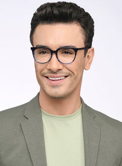 Lenskart Blu Unisex Wayfarer Eyeglasses - LB E16062 - Lens Size: 52 Mm  - Image 2