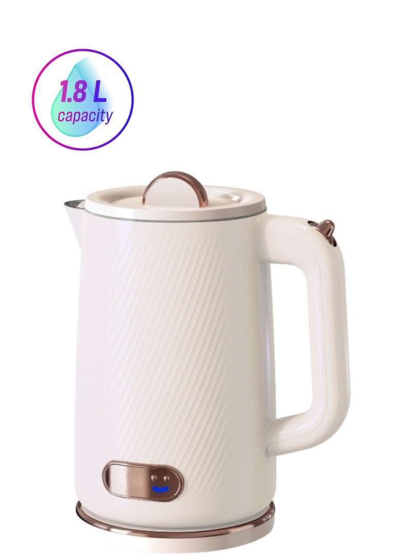 gvc pro - GVC PRO Kettle | 1.8L| Diamond Plastic, 1.8 L 1500 W GVCKT-3655H White - Image 1